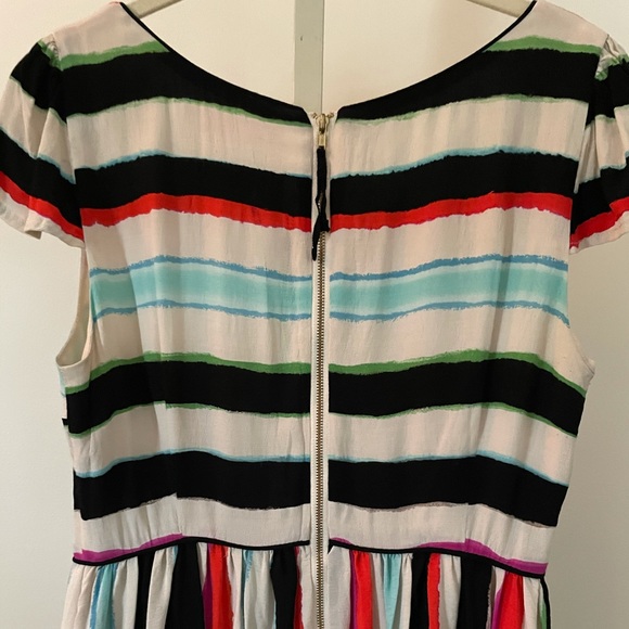 Anthropologie Striped Short Sleeve Dress - Picture 10 of 13